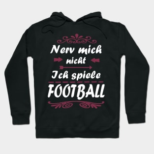 American Football Touchdown Geschenk Mädchen Hoodie